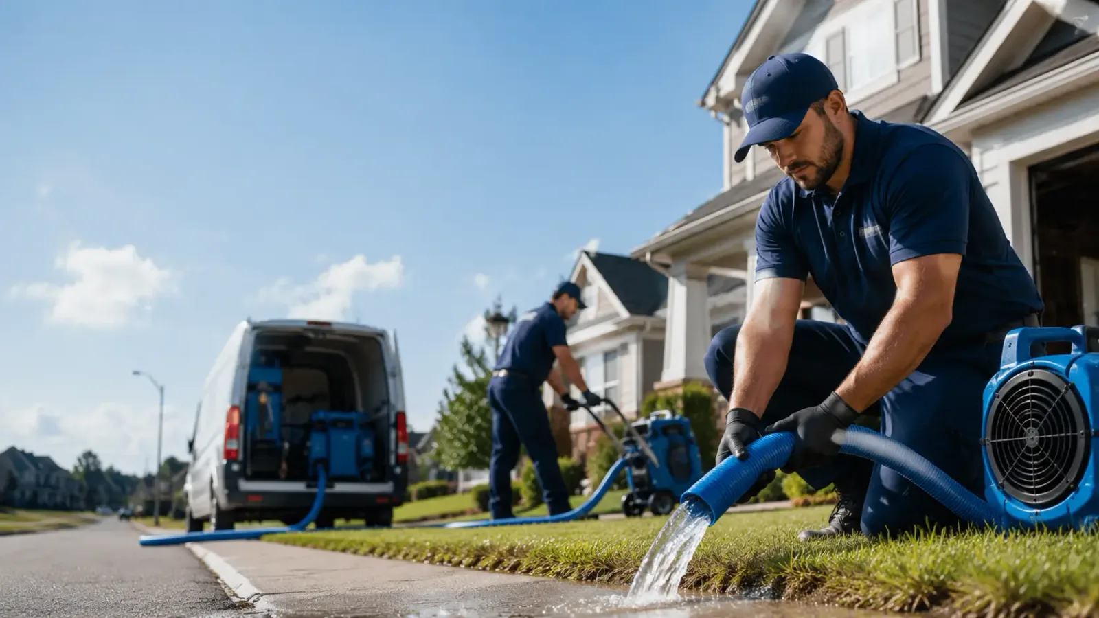 Flood Damage Restoration in Harcourt, IA